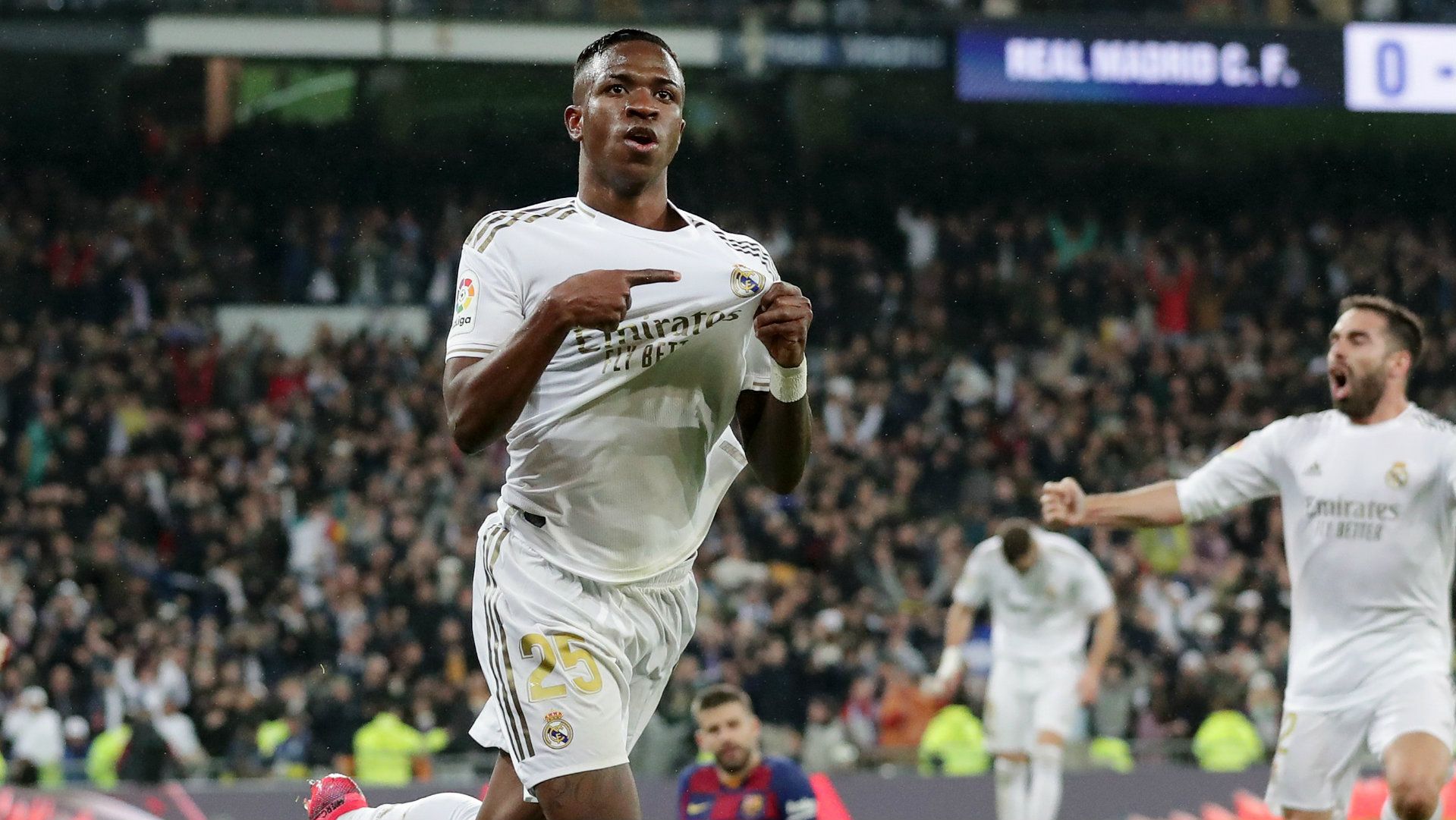 Vinicius Junior Real Madrid vs Barcelona 2019-20