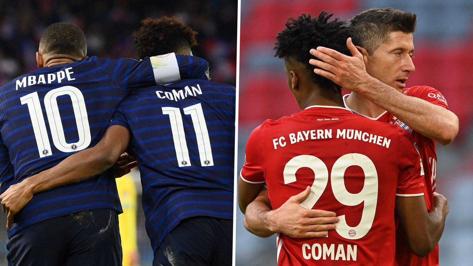 Kingsley Coman France Bayern 