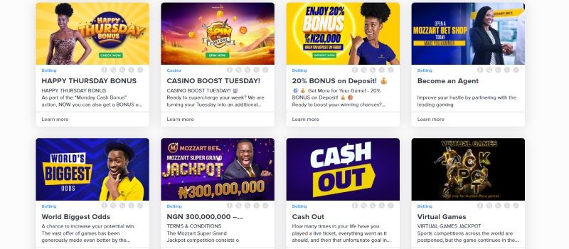 Mozzart Bonus Offers