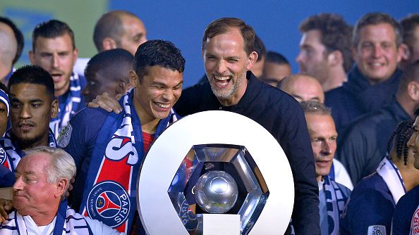 Thomas Tuchel Thiago Silva PSG