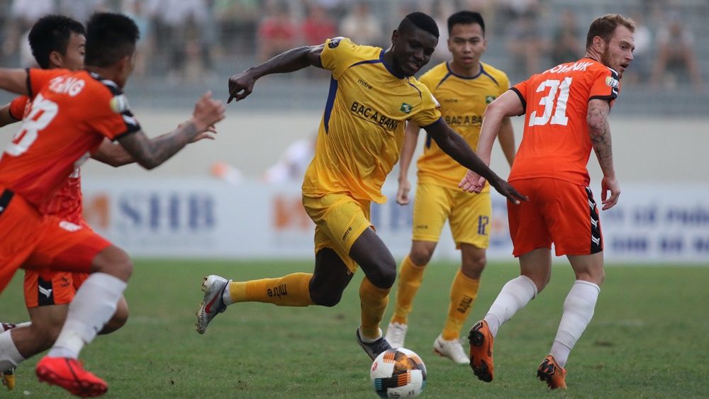 Michael Olaha SHB Da Nang Song Lam Nghe An Round 6 V.League 2019
