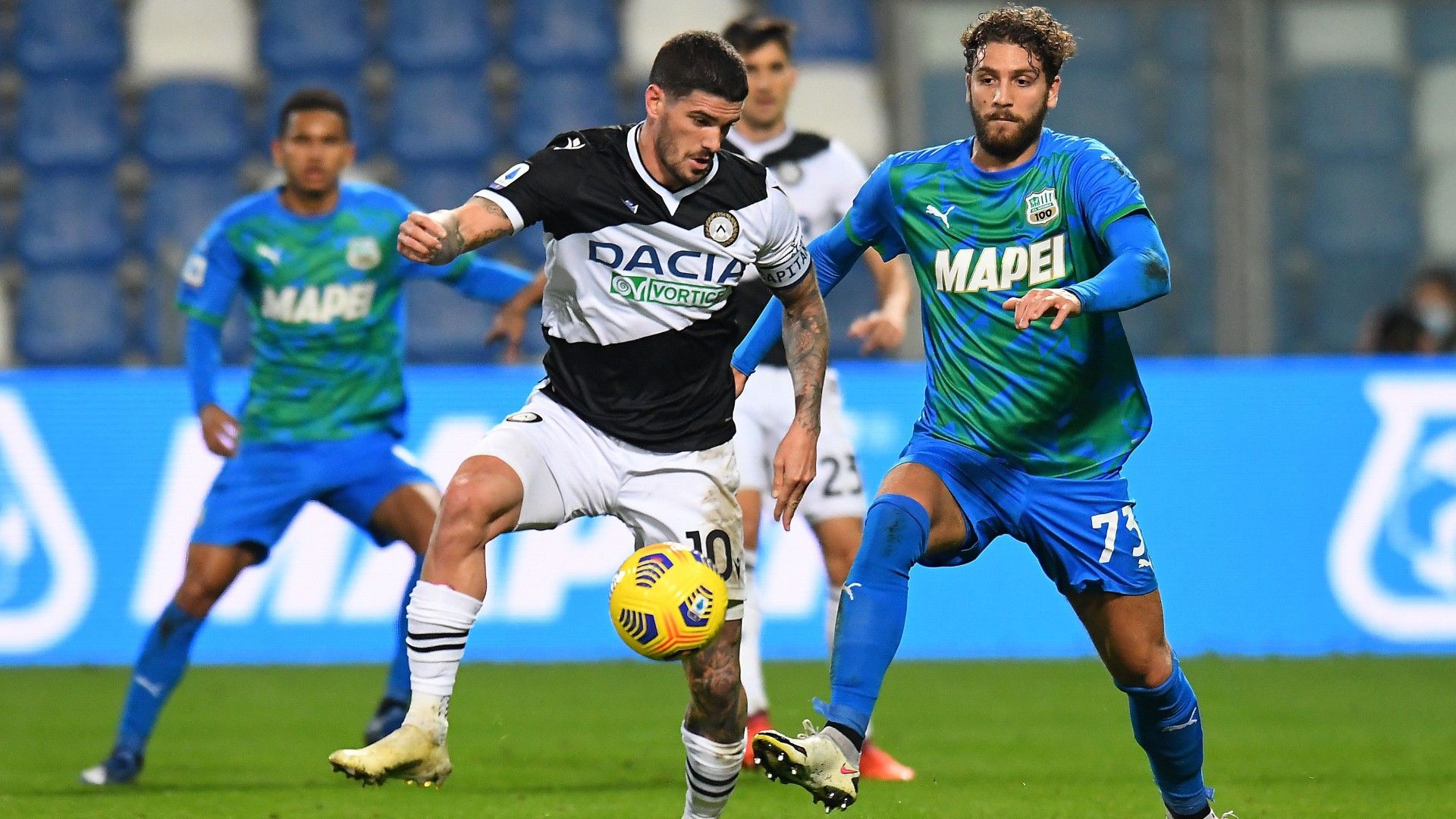 Sassuolo Udinese De Paul Locatelli