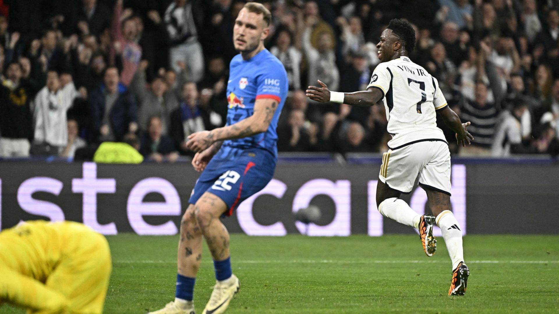 Vinicius Real Madrid Leipzig Champions League