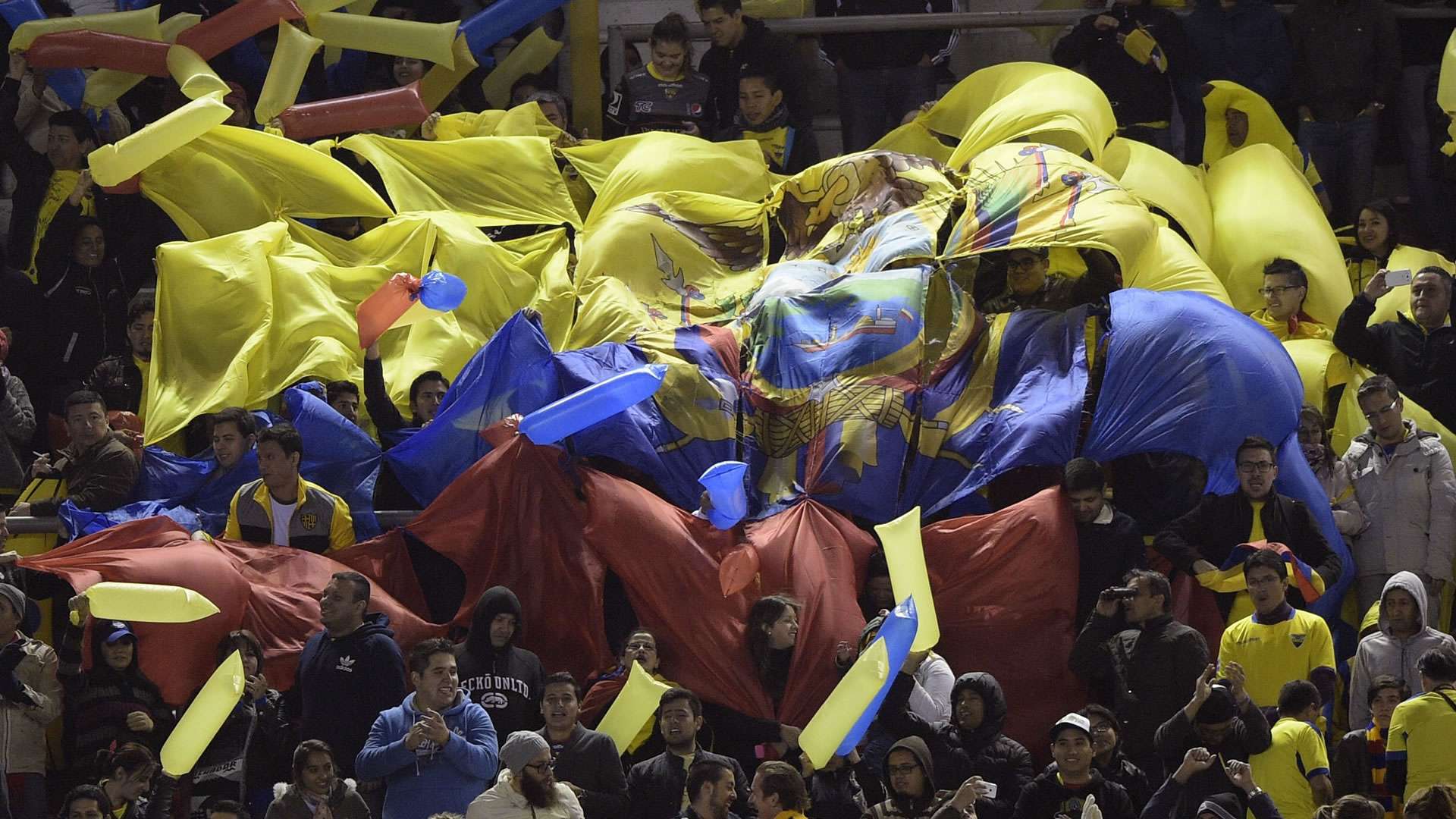 Argentina Ecuador fans Eliminatorias 2018