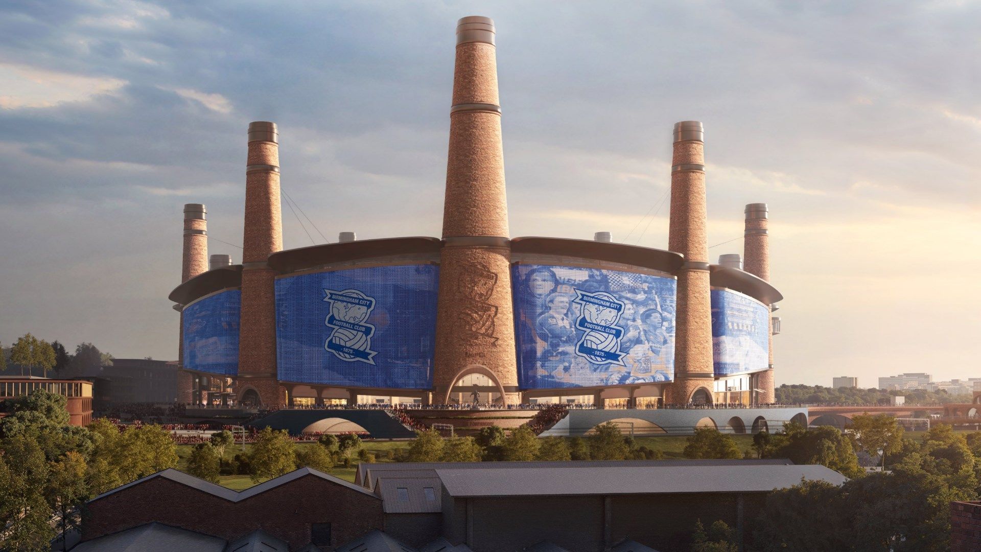 Birmingham City release plans for new stadium