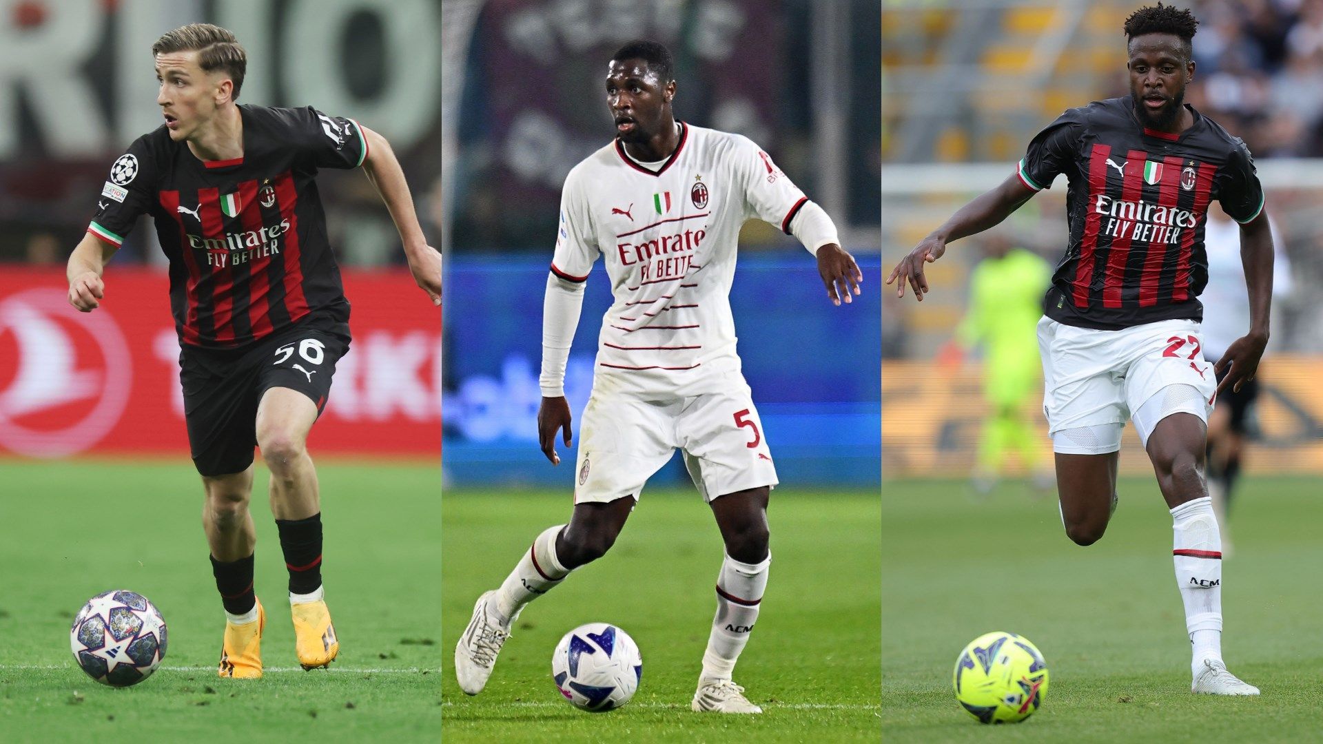 Saelemaekers, Ballo Tourè, Origi