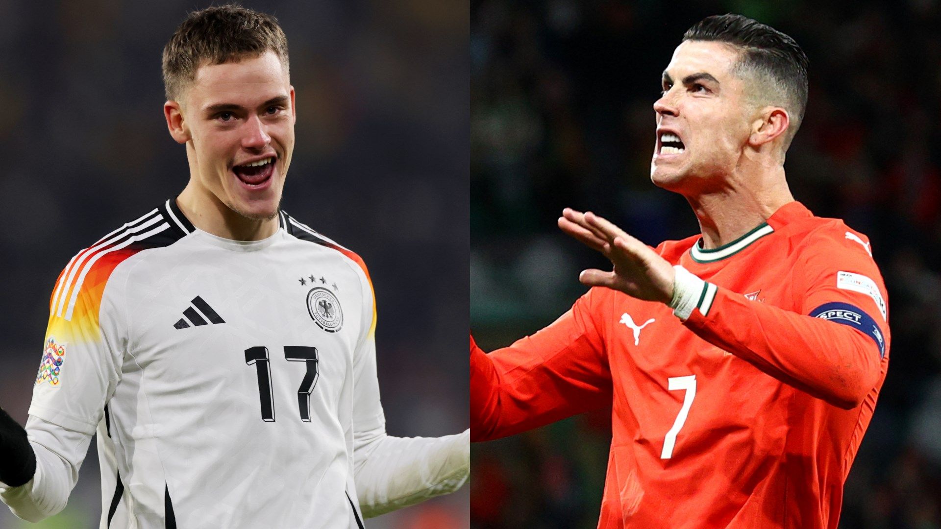 Wirtz Cristiano Ronaldo Germany Portugal