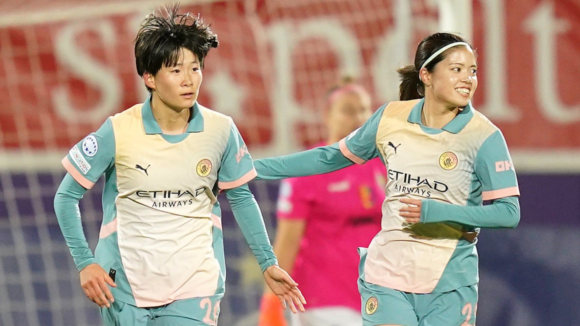Aoba Fujino Yui Hasegawa Man City Women 2024-25