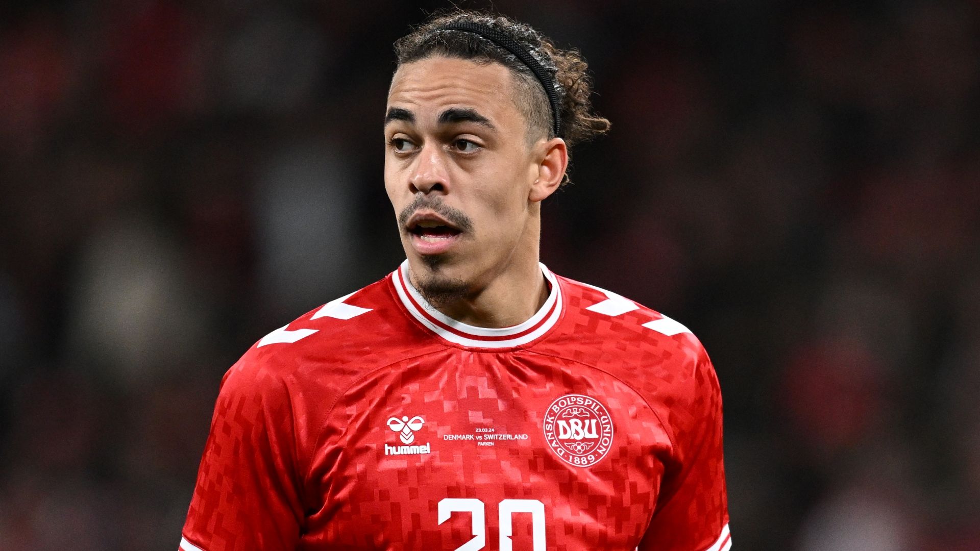 Yussuf Poulsen Denmark 03232024