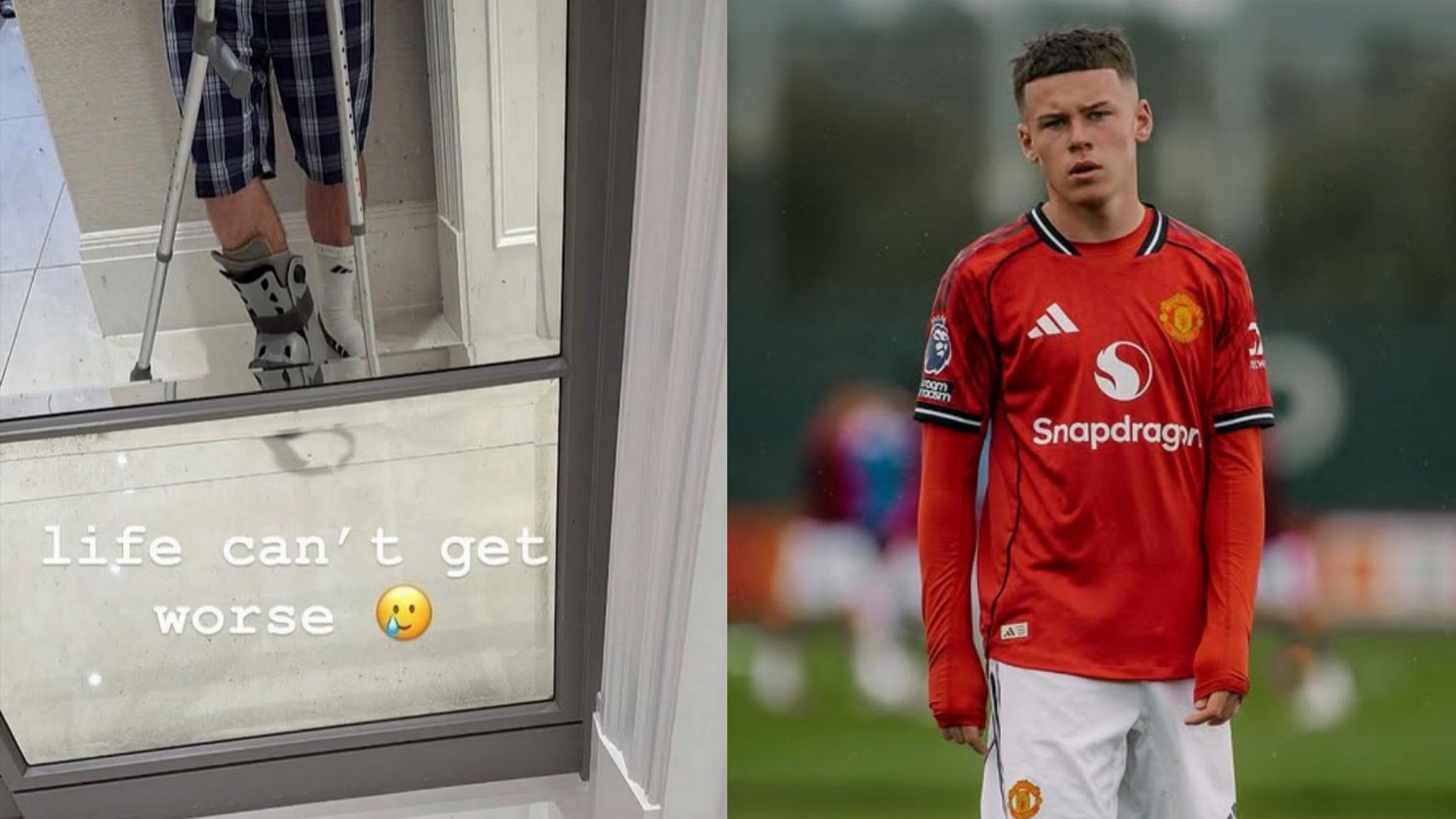 Kai Rooney Injury Man Utd