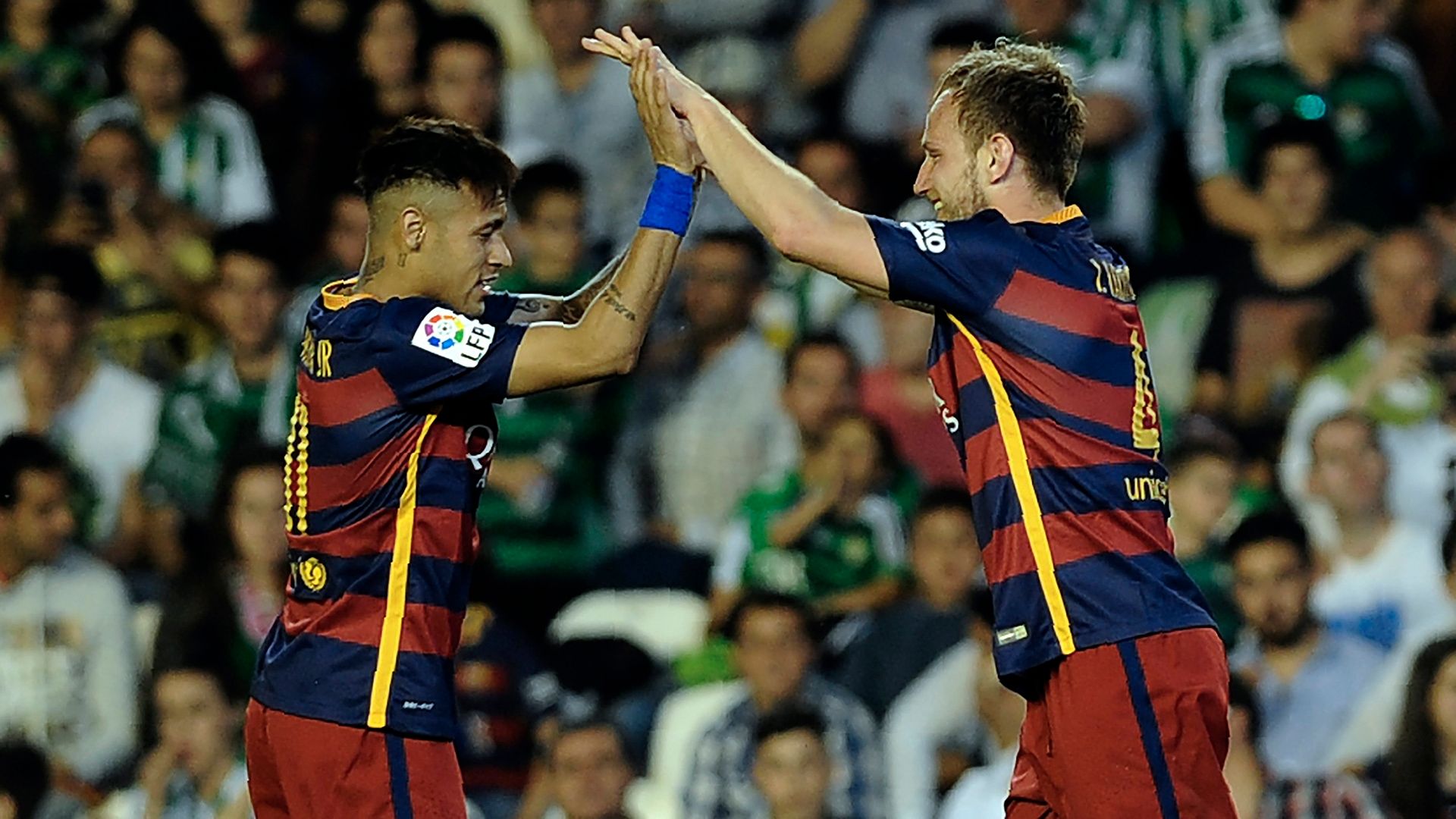 Rakitic Neymar Real Betis Barcelona 30042016