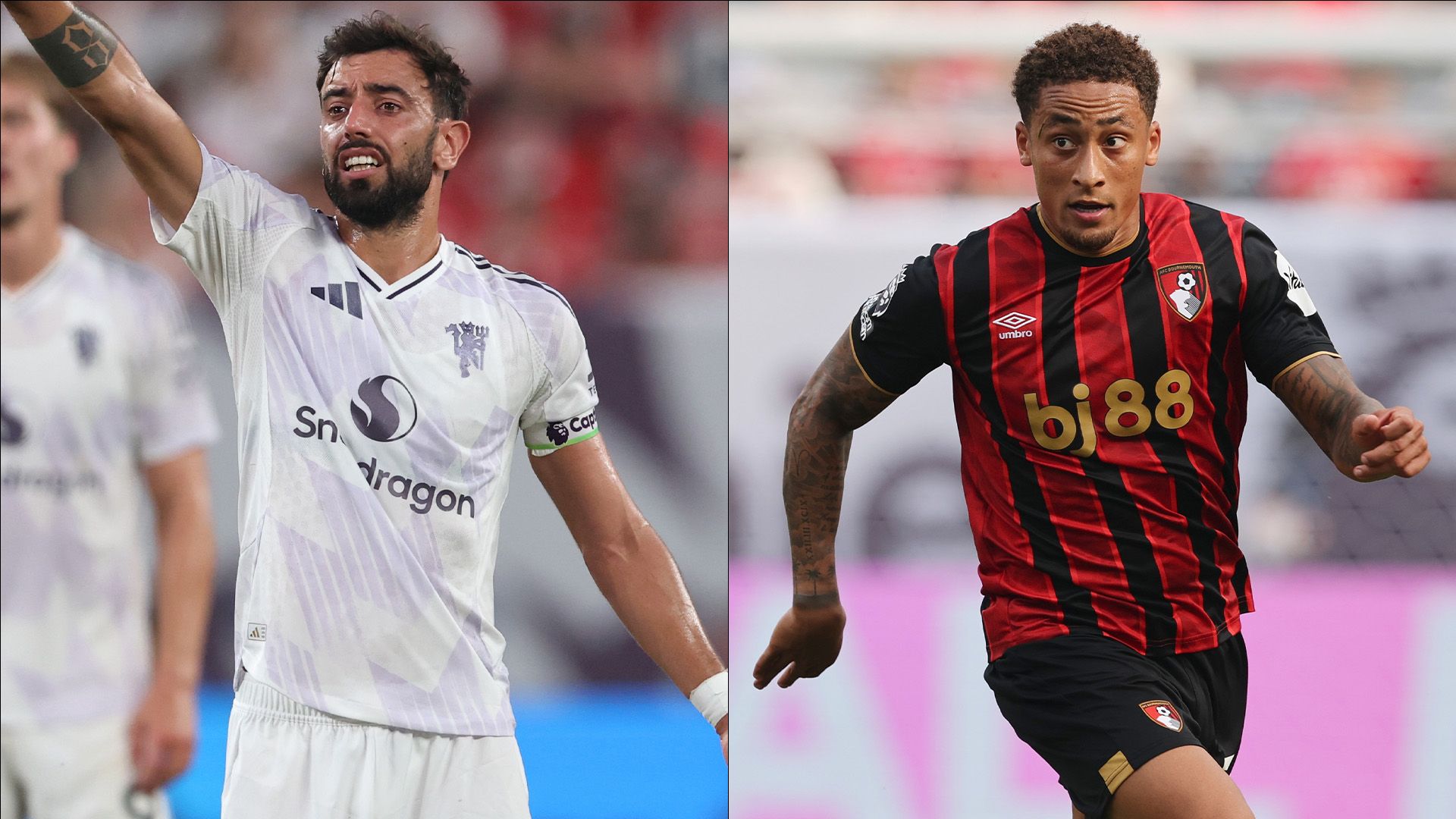 Bruno Fernandes Man Utd Marcus Tavernier Bournemouth