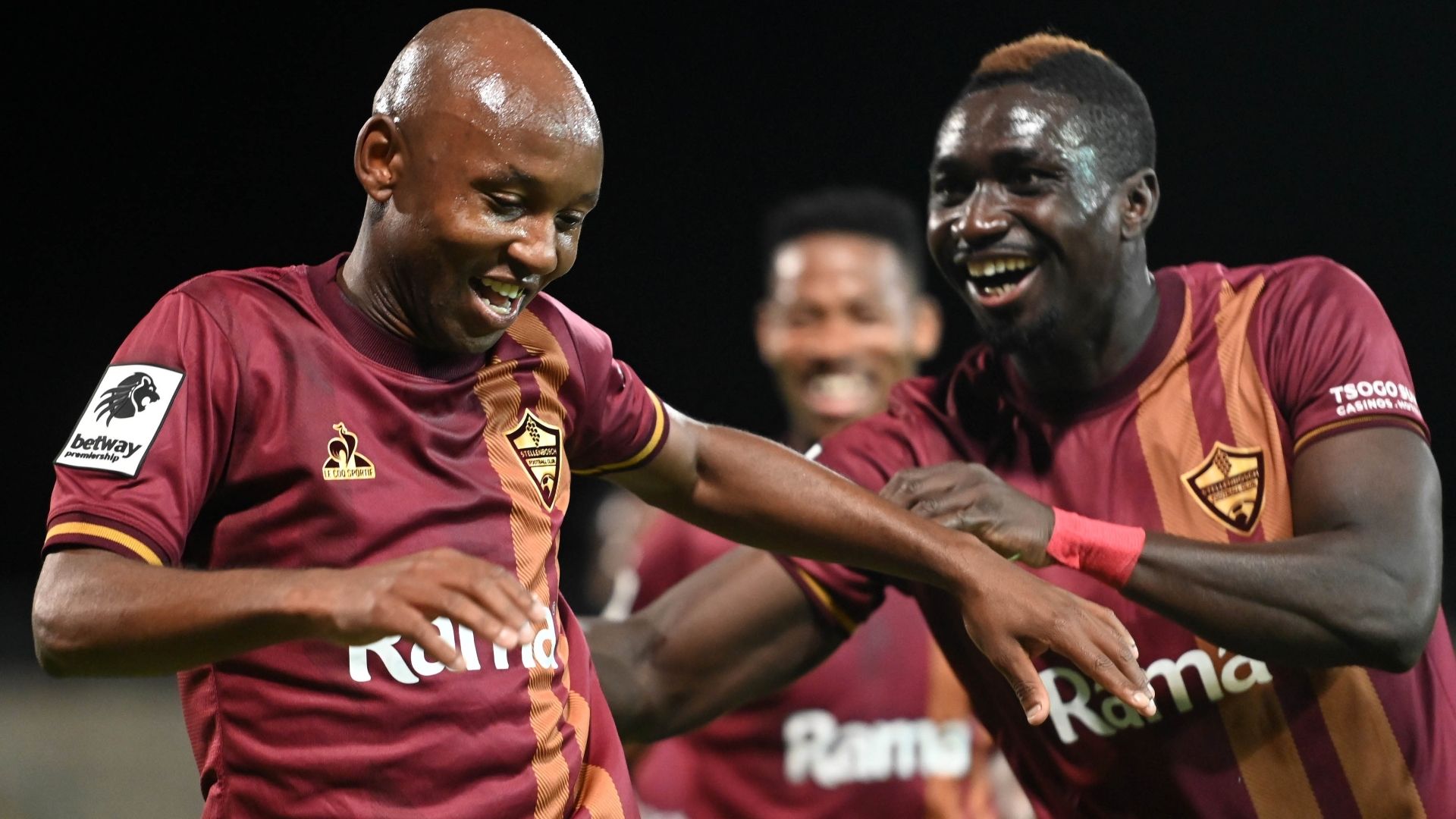 Sanele Barns and Ismael Toure, Stellenbosch 