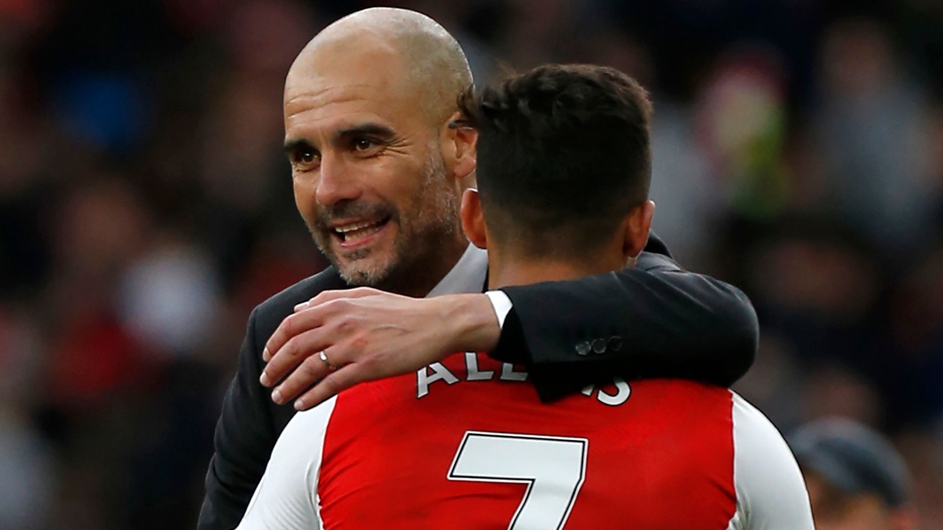 Pep Guardiola Alexis Sanchez