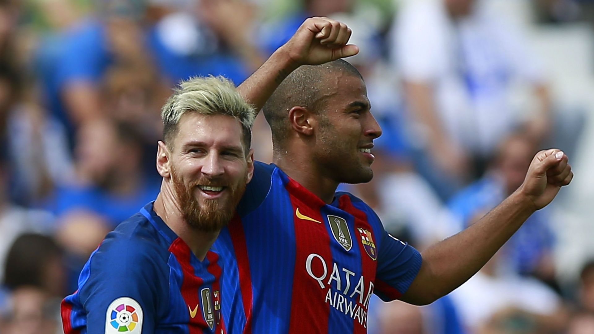 Rafinha & Lionel Messi Leganes v Barcelona 170916