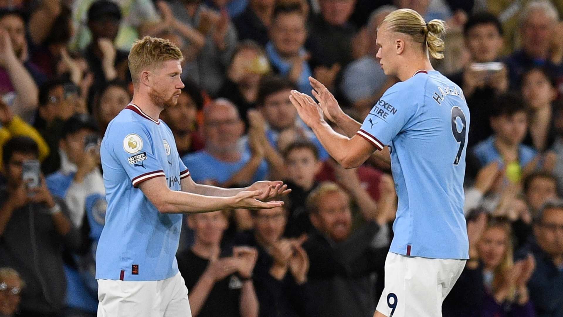 20221023 Kevin de Bruyne Erling Haaland