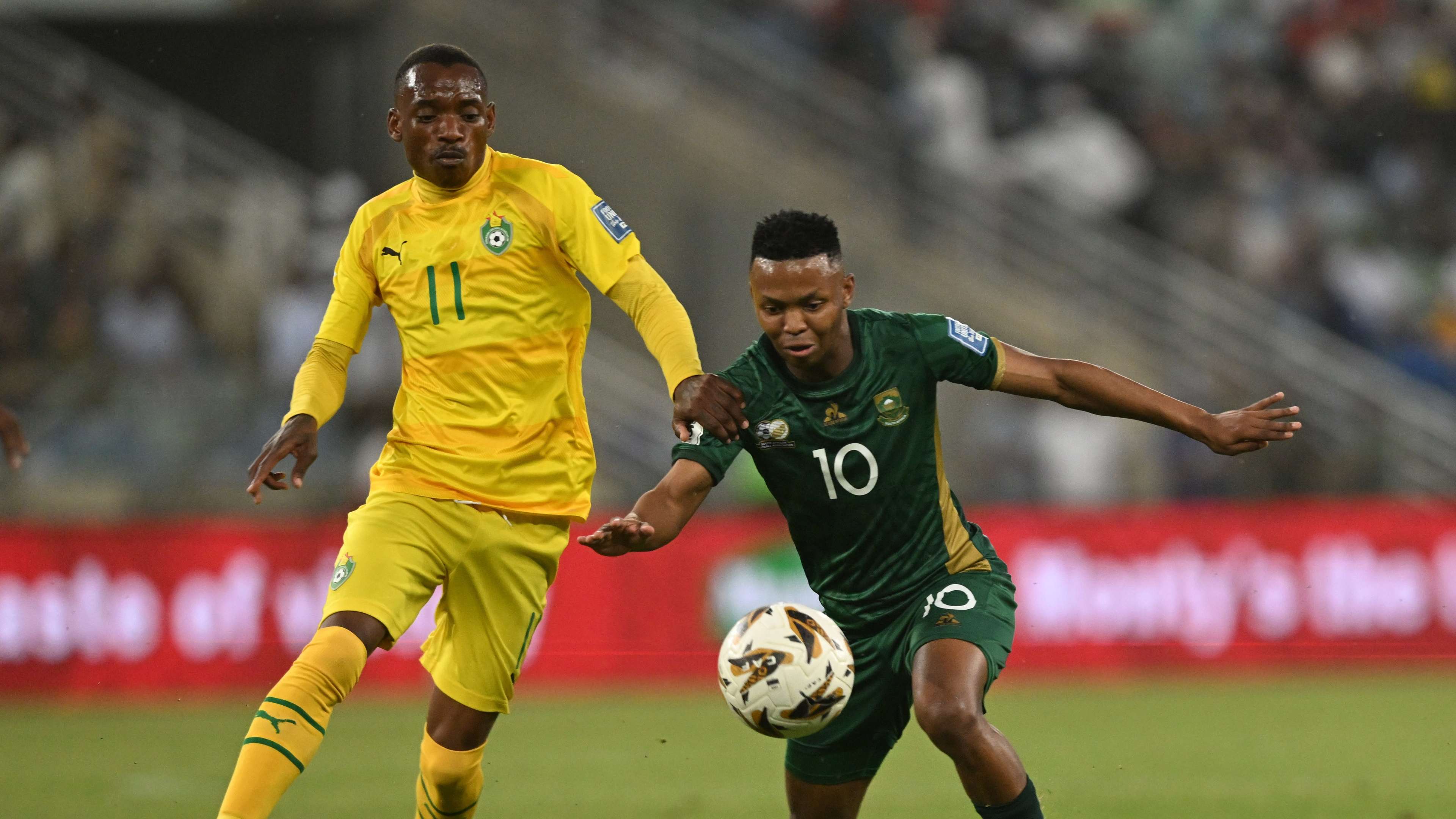 Khama Billiat, Zimbabwe, Mohau Nkota, South Africa, October 2025