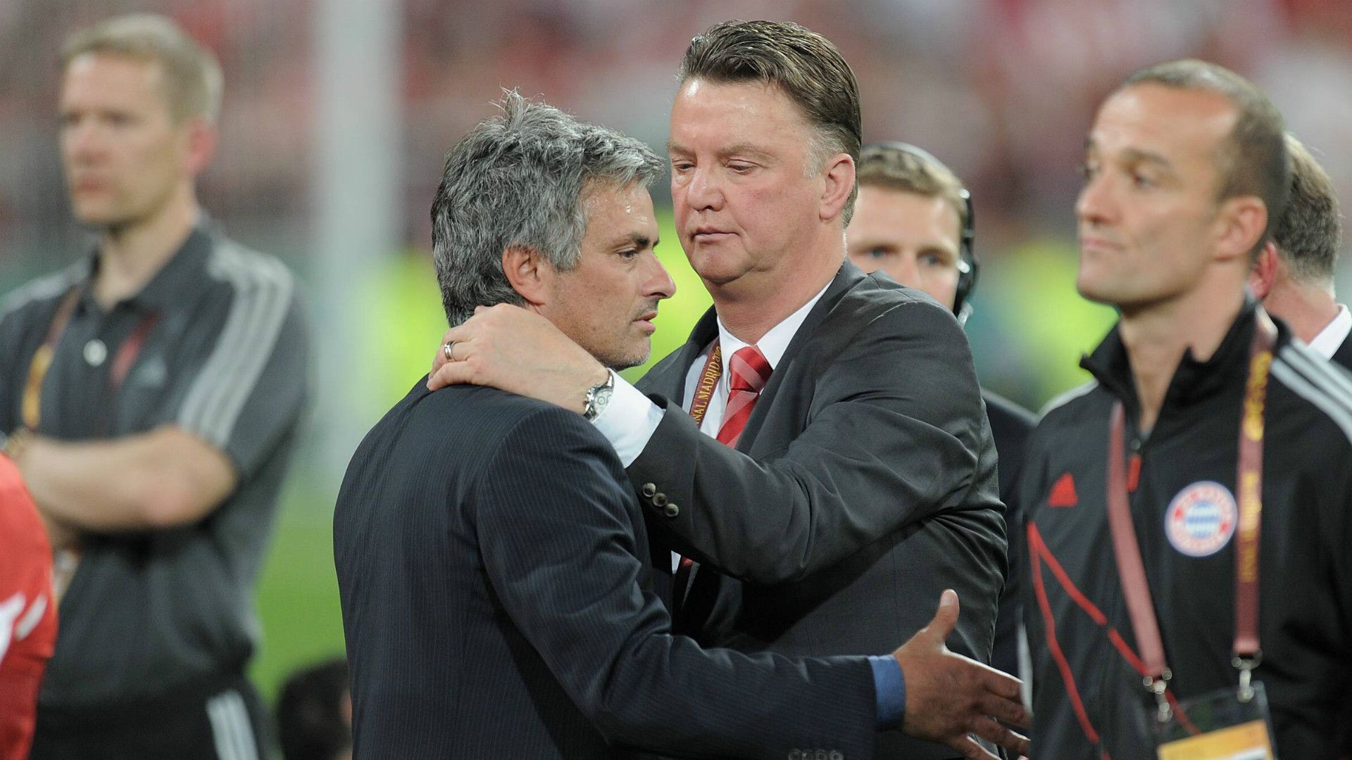 GERMANY ONLY: JOSE MOURINHO LOUIS VAN GAAL