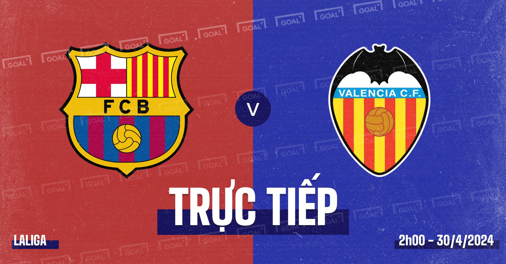 Barcelona vs Valencia LaLiga 2023/24 GFX