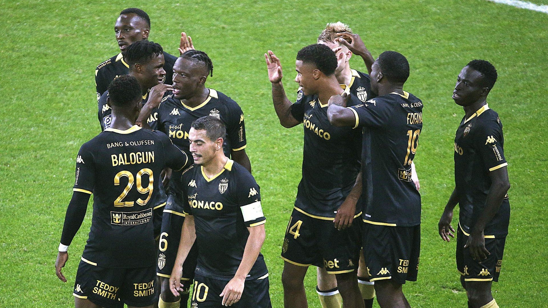 Monaco celebrate Reims 2023-24