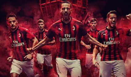 Milan kit home 2018/19