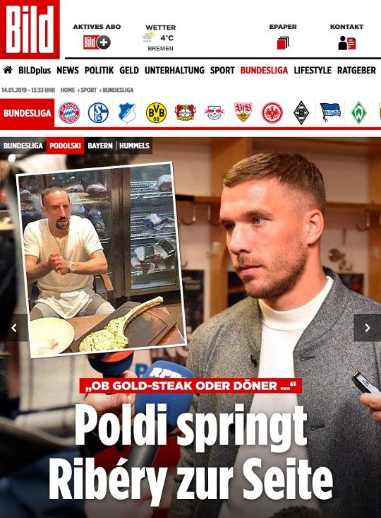 Franck Ribery & Lukas Podolski