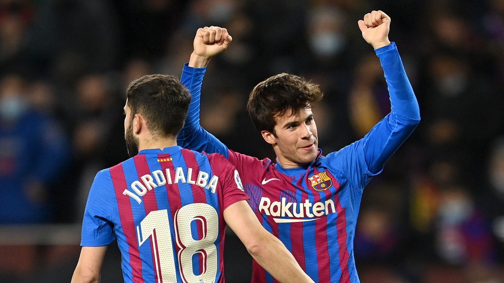 Riqui Puig Barcelona vs Osasuna La Liga 2021-22