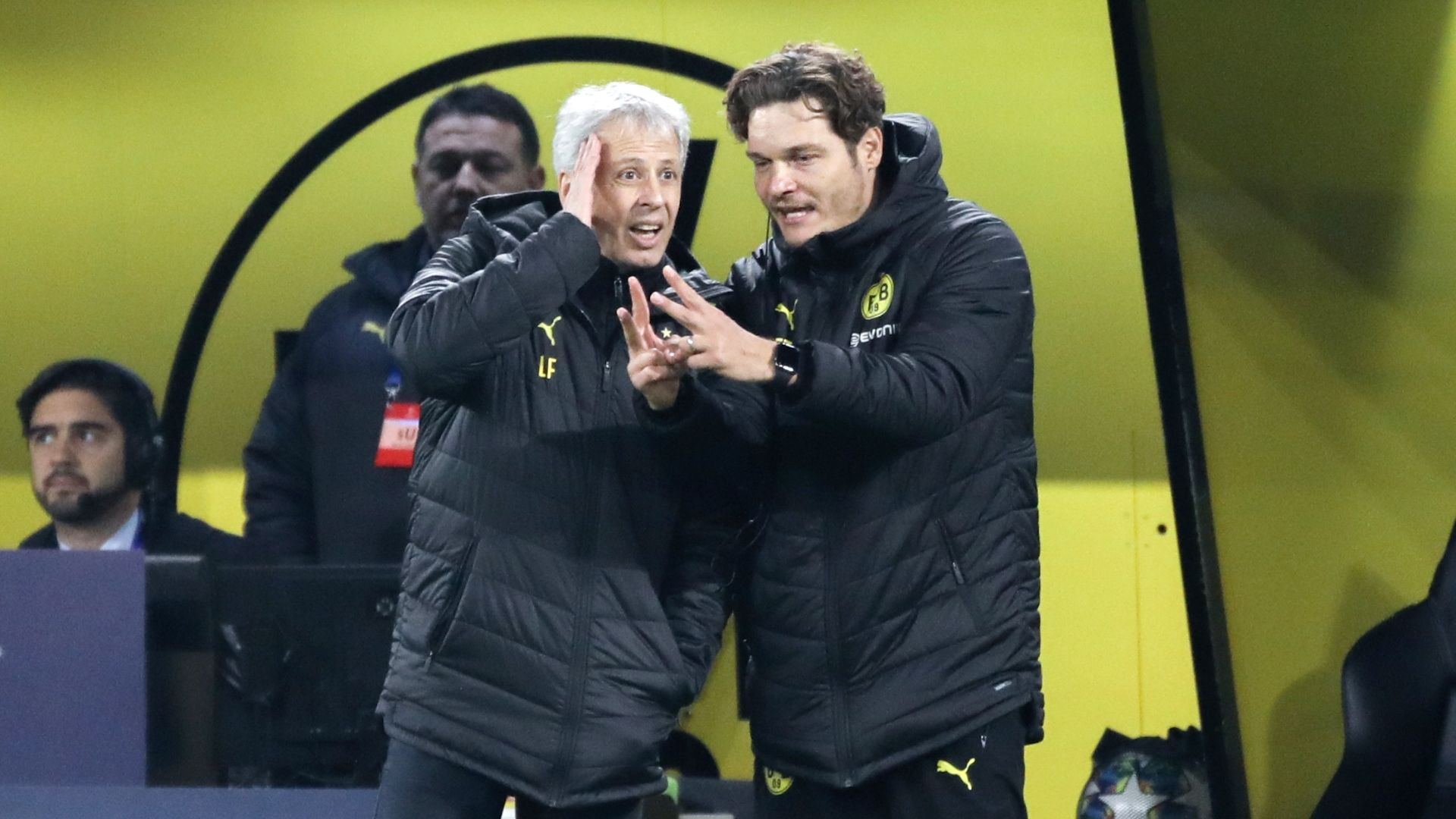 GER ONLY Edin Terzic Lucien Favre Borussia Dortmund BVB 05-11-2019
