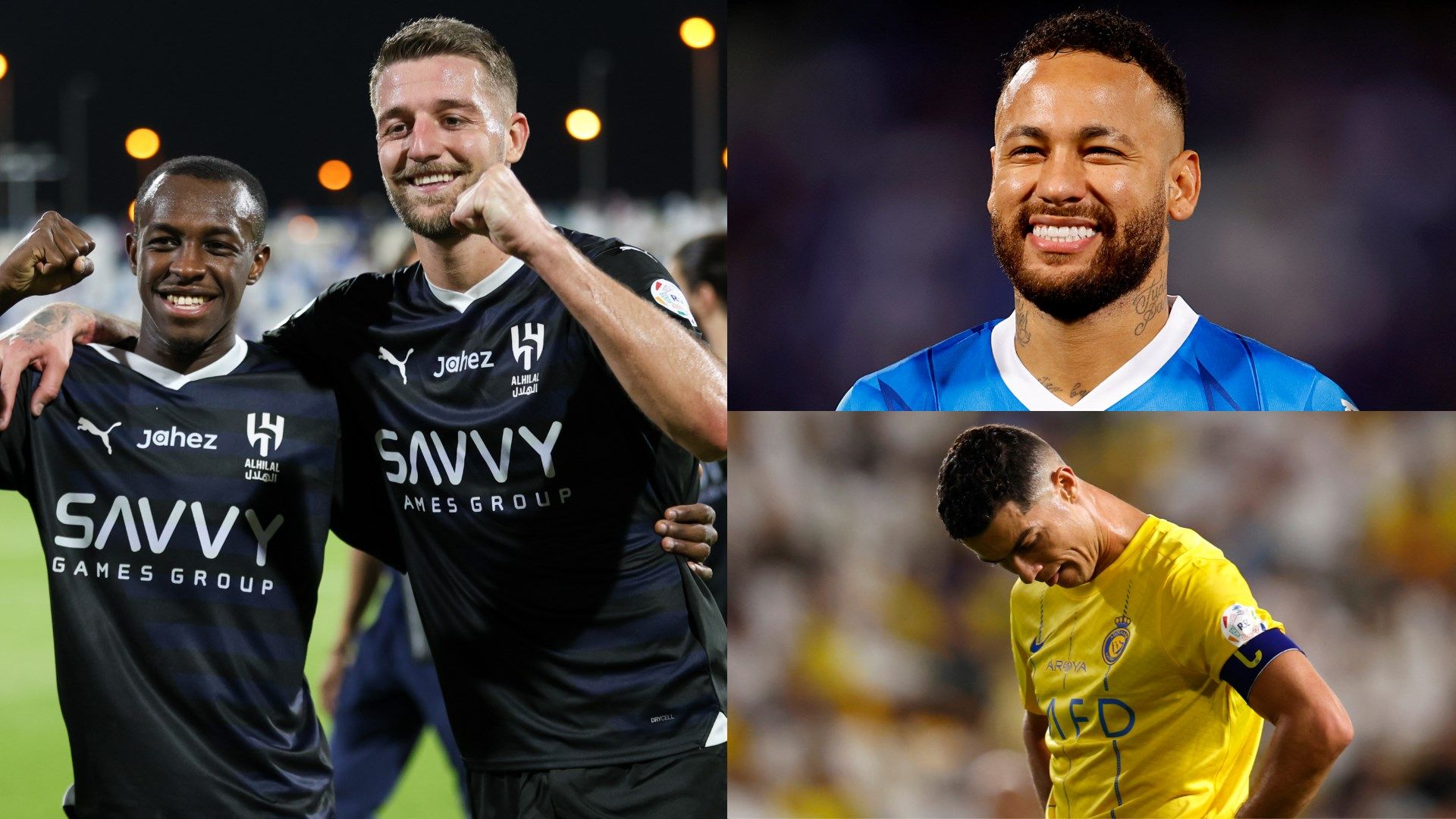 Al-Hilal Neymar Ronaldo GFX