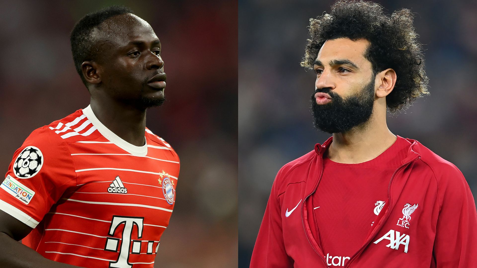 Sadio Mane Mohamed Salah