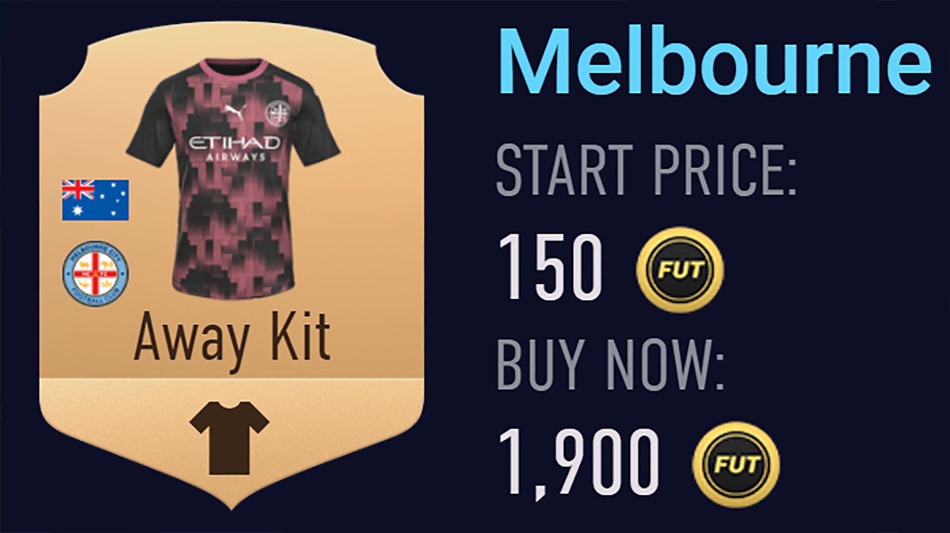 FIFA 21 Kits Mebourne City Away