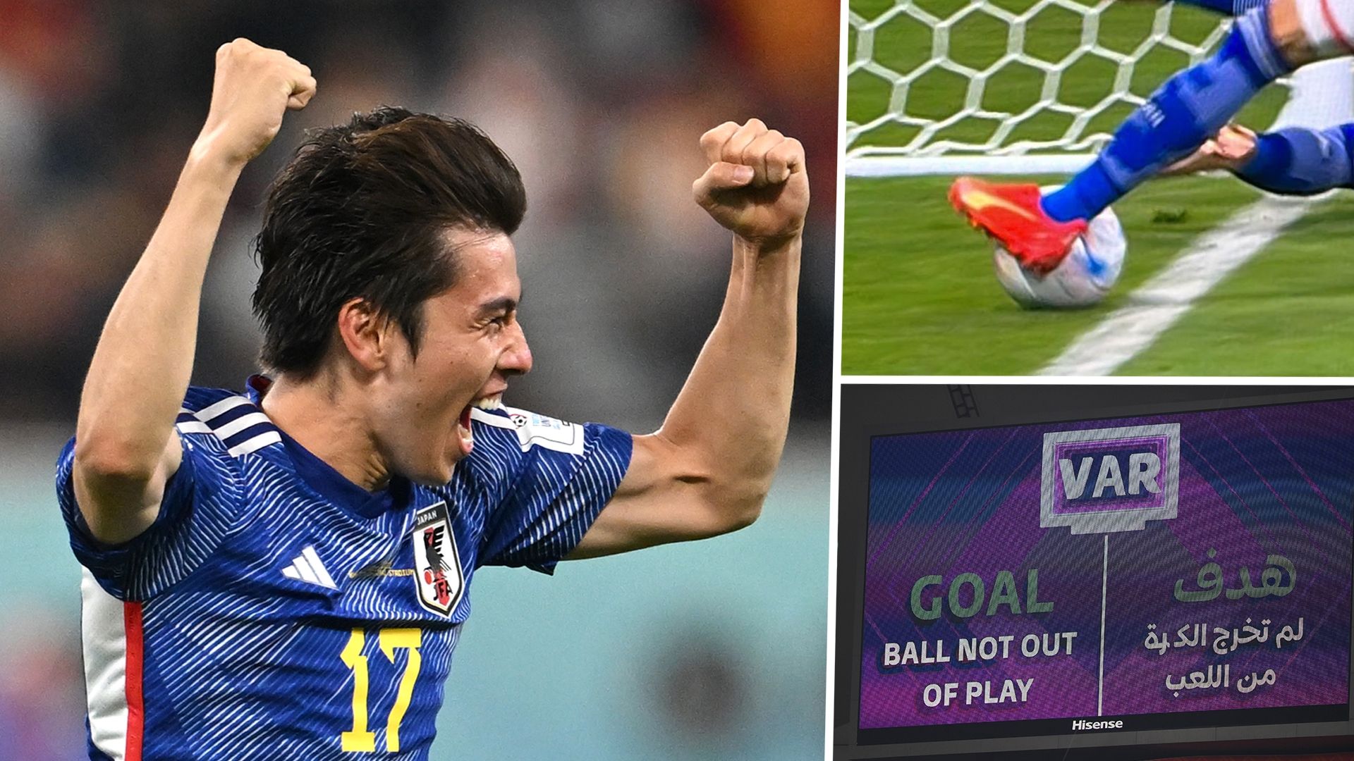 Ao Tanaka Japan Spain VAR