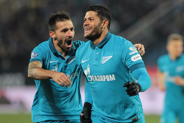 Zenit, 33 goles en 11 partidos: 3 de promedio.