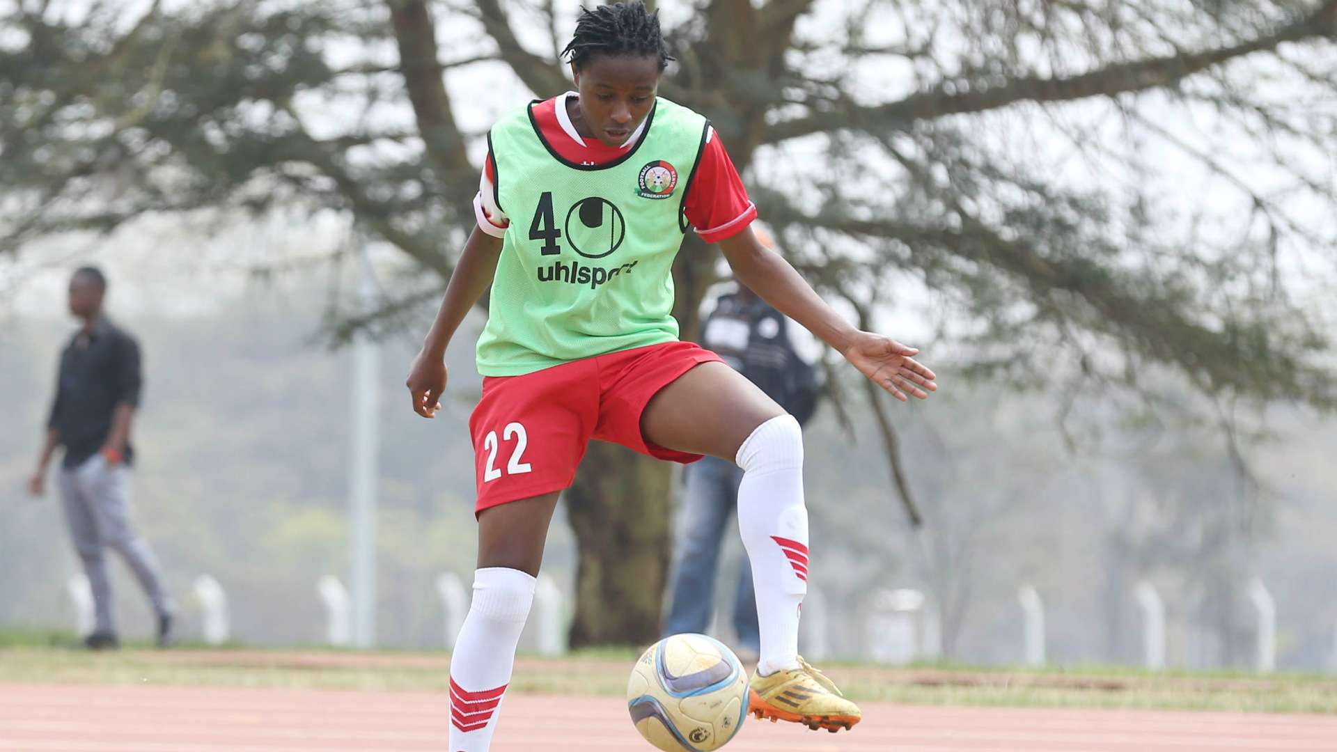 Wendy Achieng of Harambee Starlets