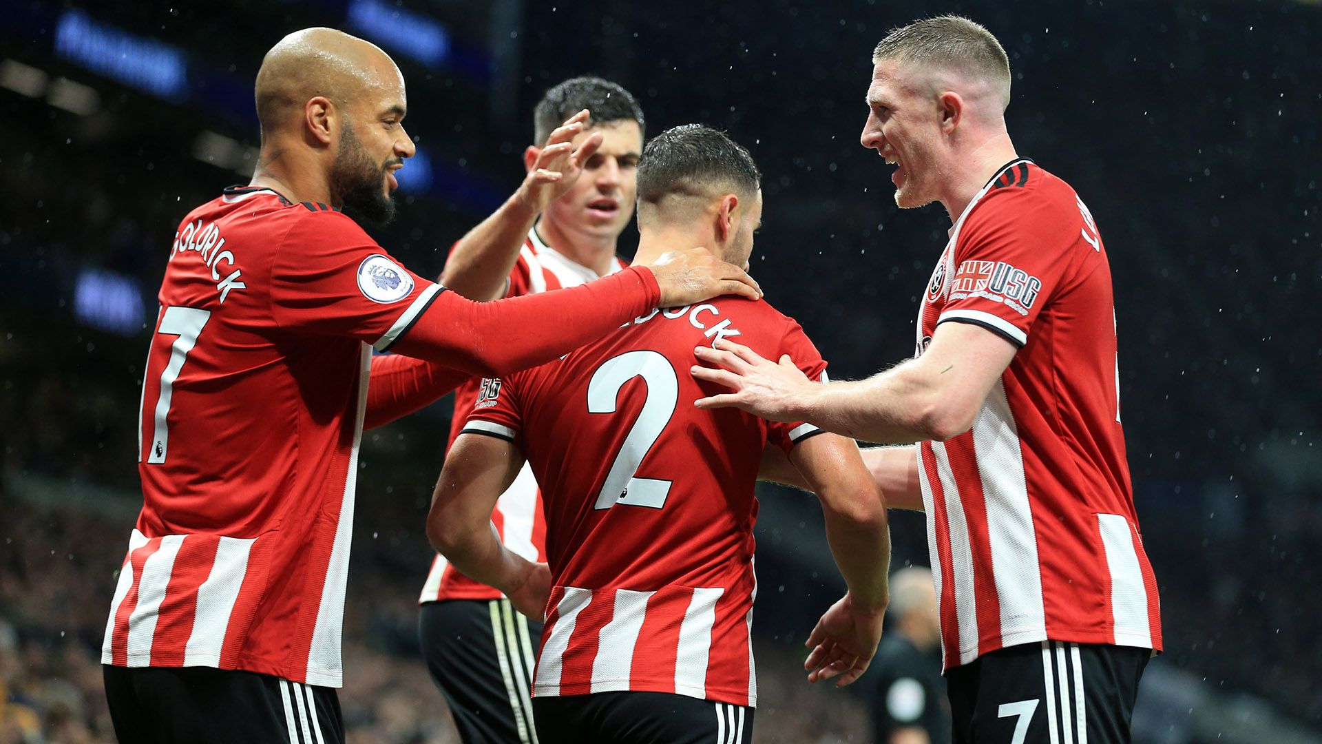 Sheffield United celebrating 2019