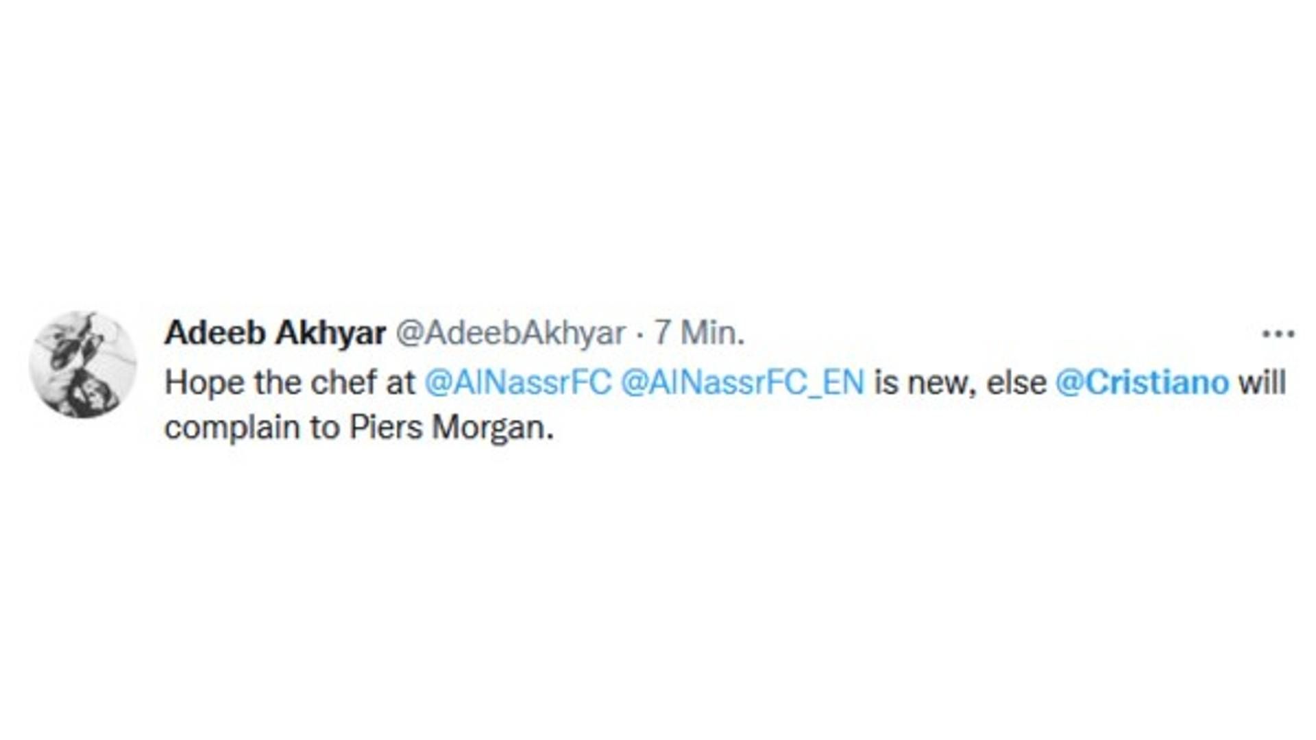 Cristiano Ronaldo Reaktionen