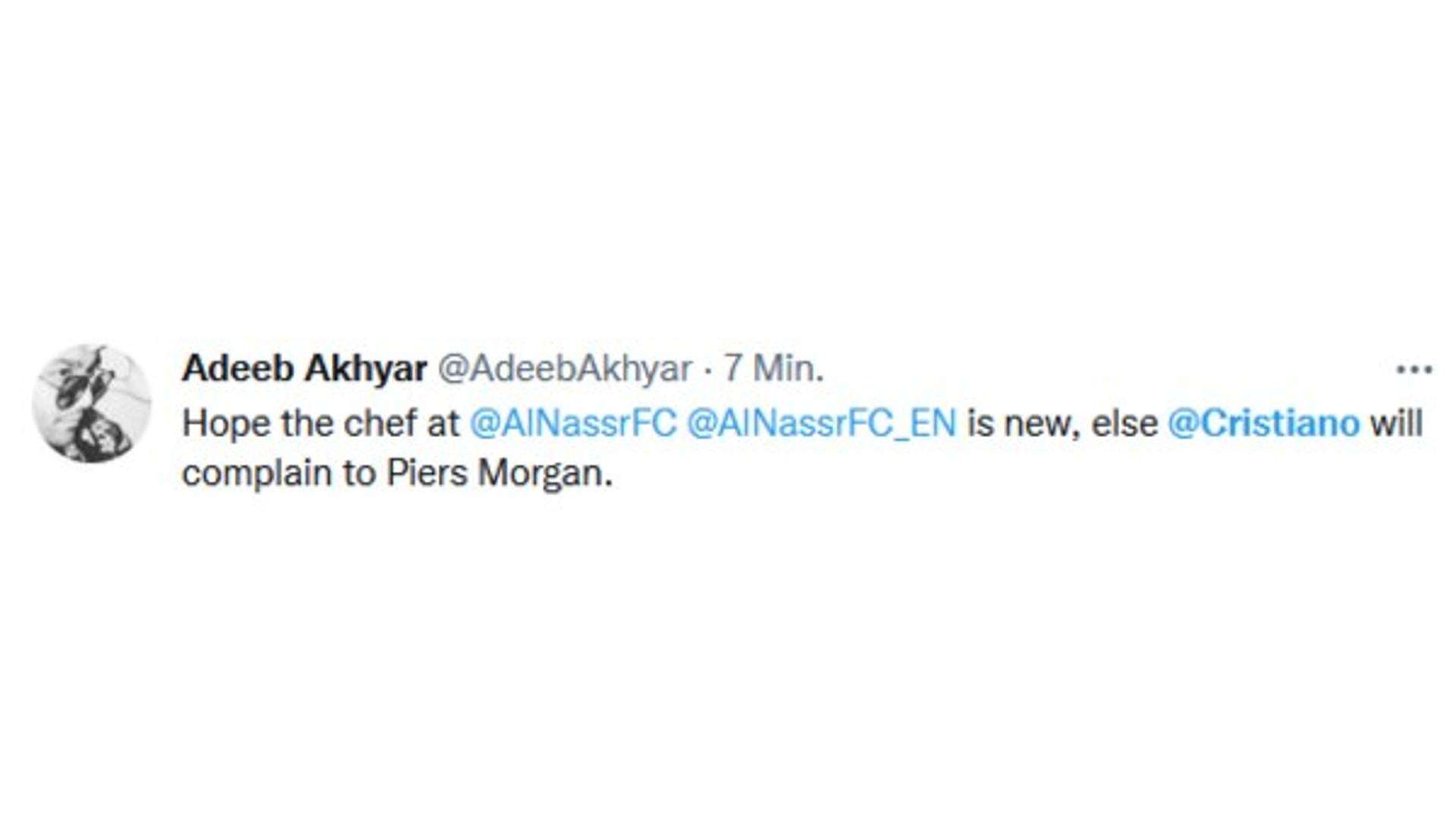 Cristiano Ronaldo Reaktionen