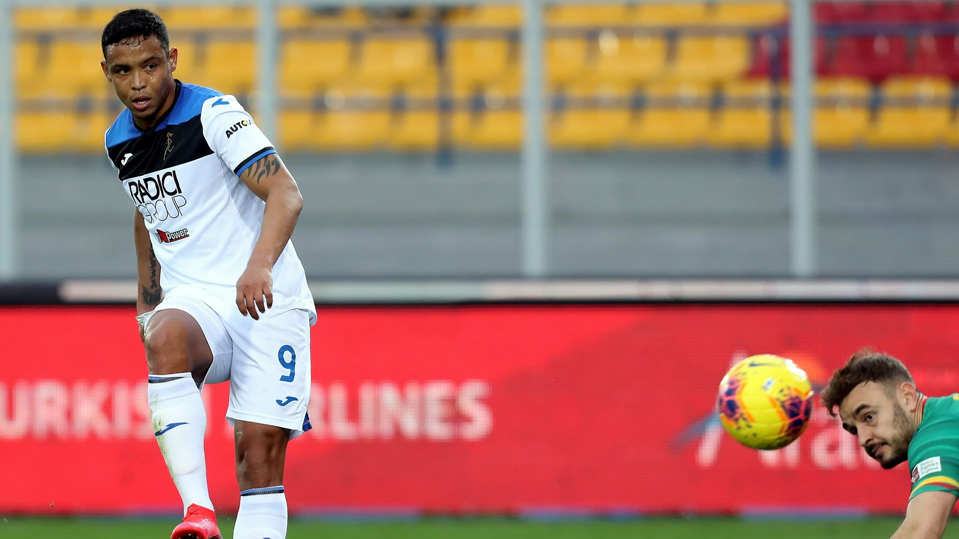 Luis Fernando Muriel Lecce Atalanta Serie A 2020