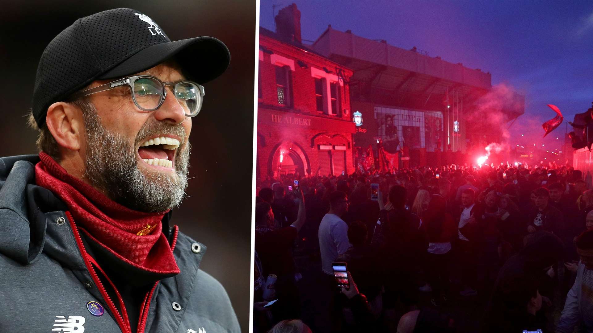 Liverpool Jurgen Klopp Anfield Premier League Title Celebrations