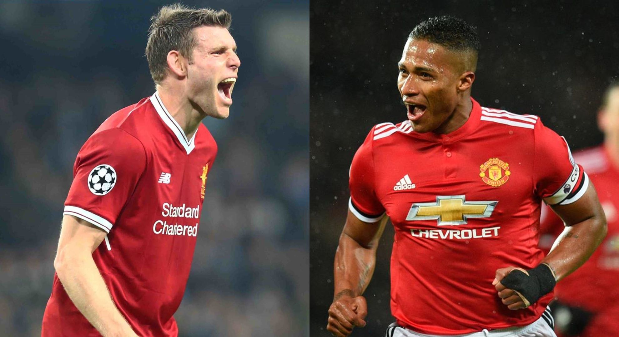 James Milner Antonio Valencia