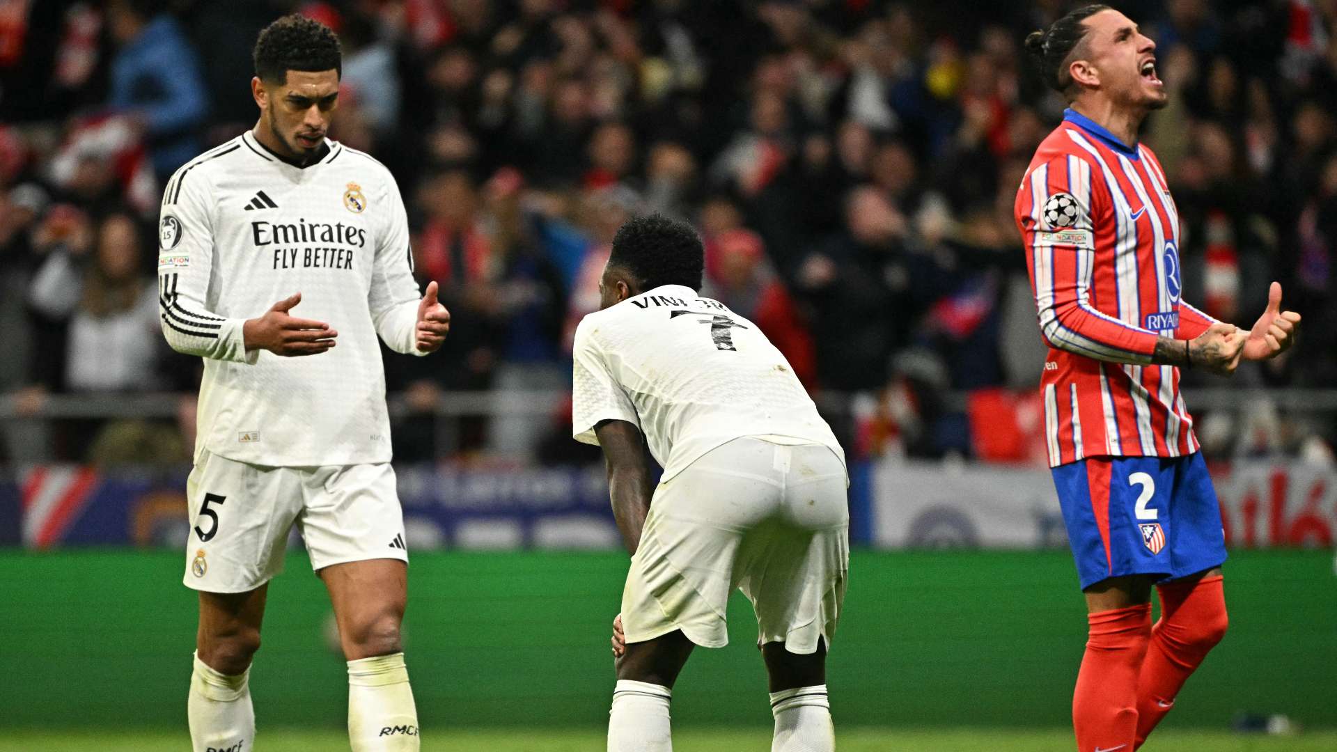 Jude Bellingham Vinicius Jr Atletico Madrid Real Madrid 12_03_2025
