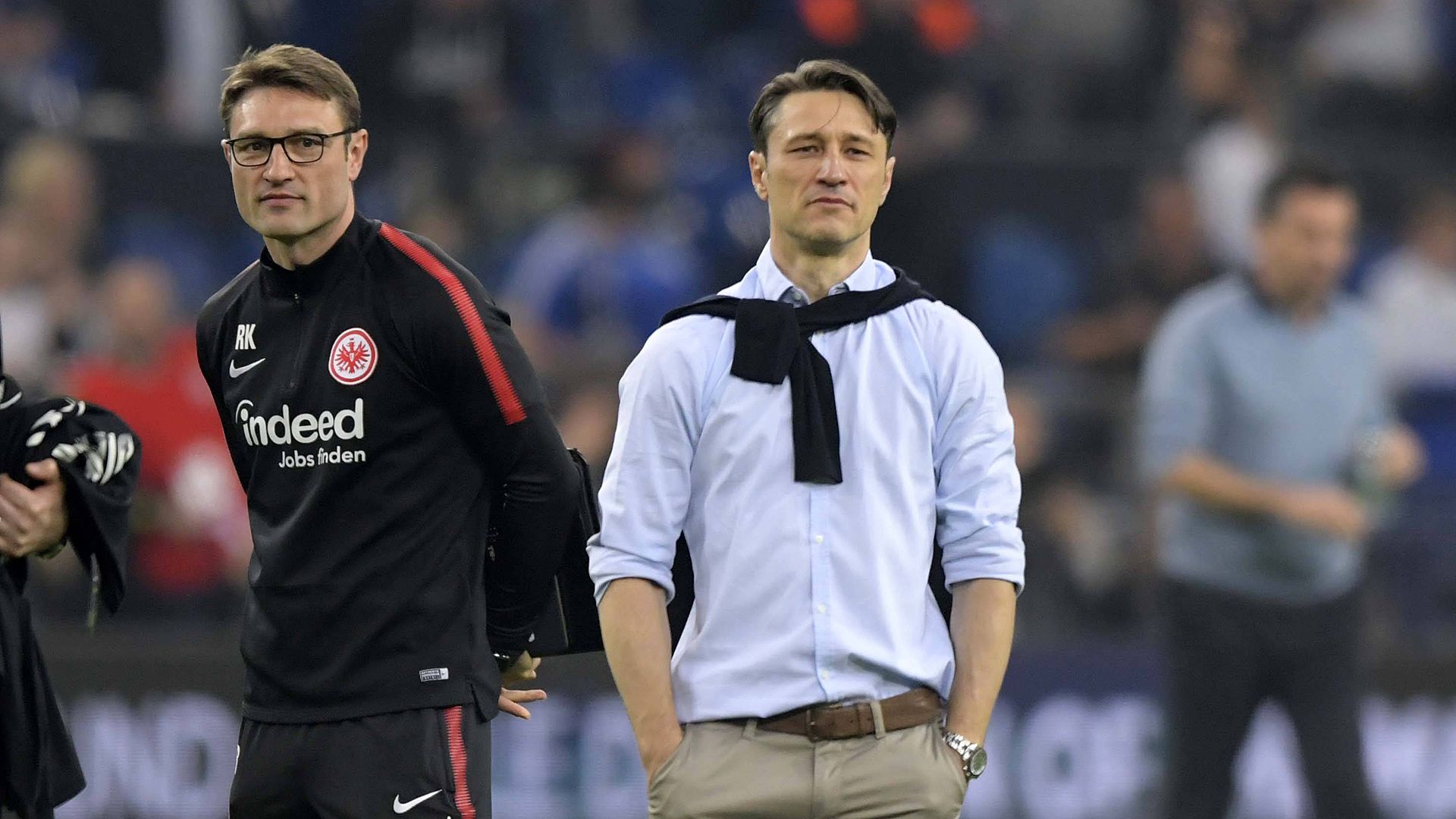 ***GER ONLY*** Niko und Robert Kovac Eintracht Frankfurt