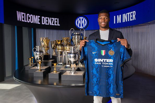 Denzel Dumfries Internazionale Milano