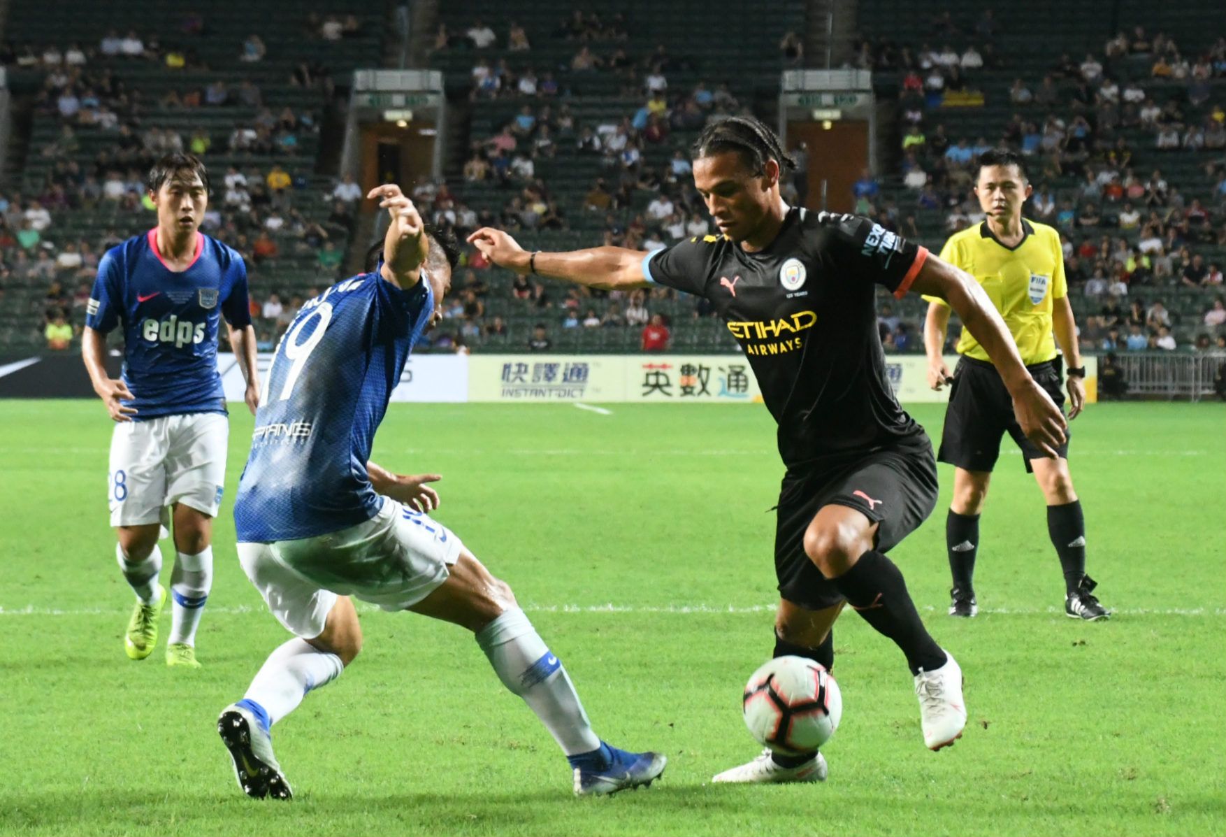 Manchester city to beat Kitchee 6:1，photo d.