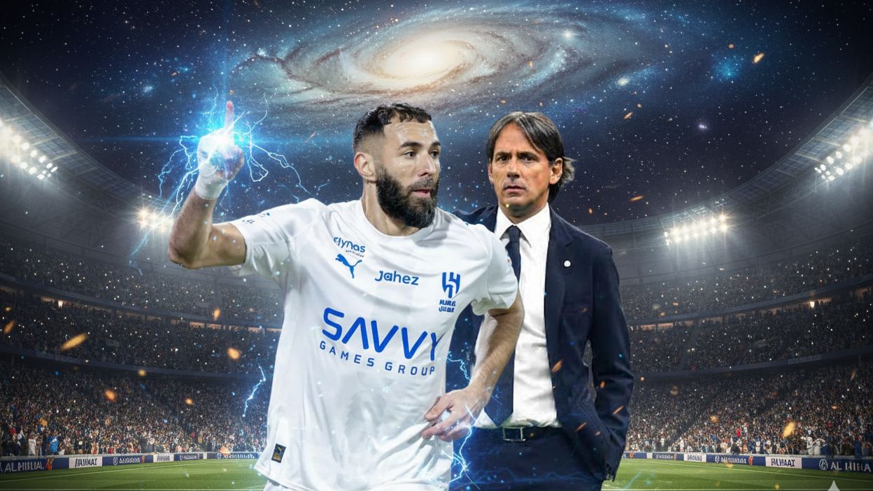 Simone Inzaghi Karim Benzema GOAL ONLY