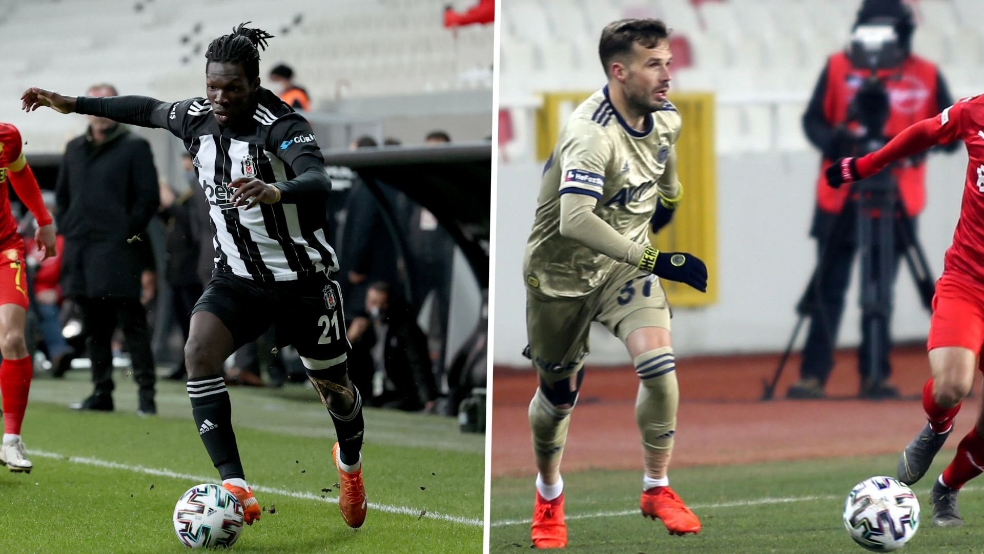 Fabrice N'Sakala Filip Novak Besiktas Fenerbahce