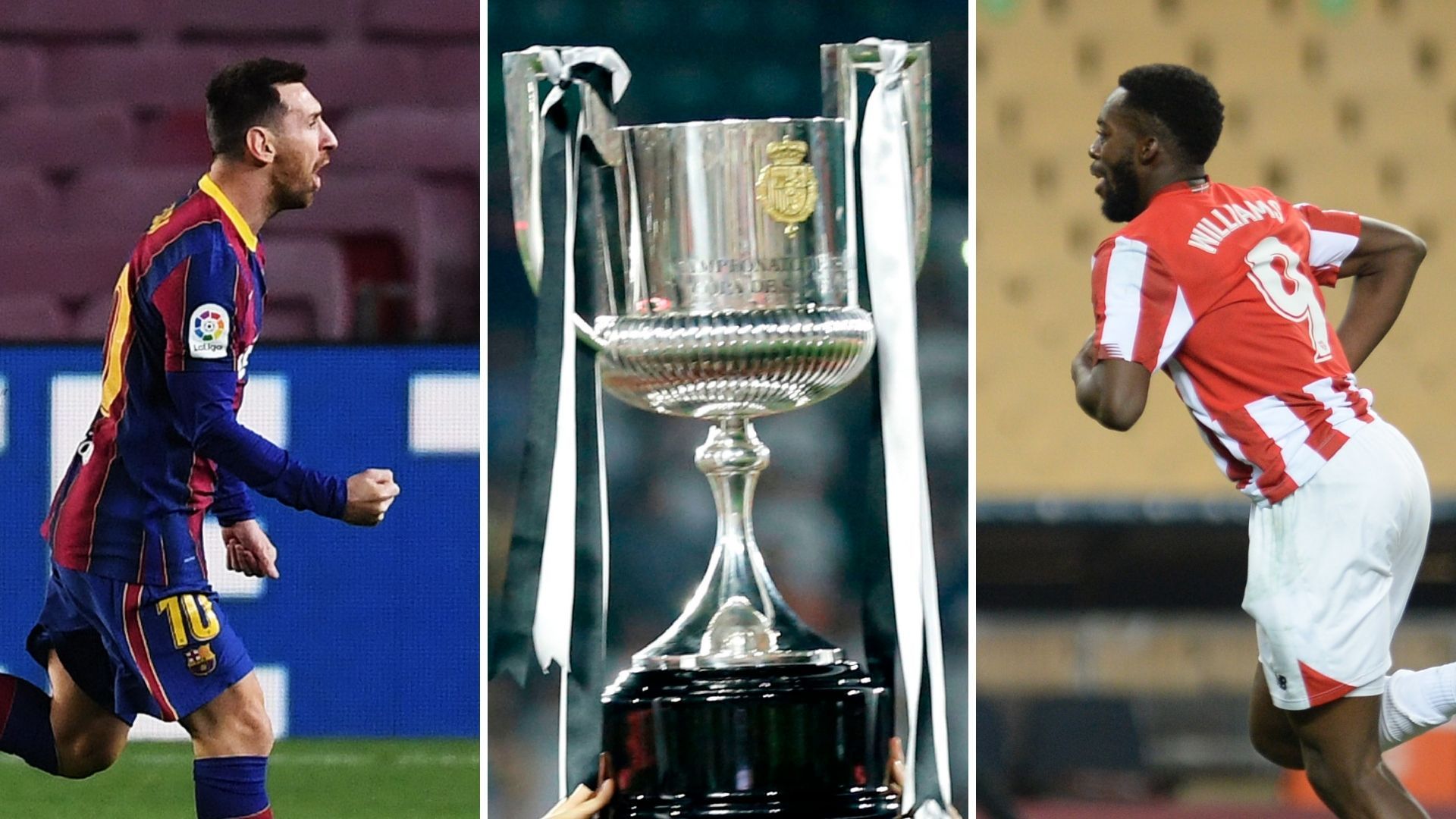 Messi y Williams, Barcelona y Athletic Club (Copa del Rey)