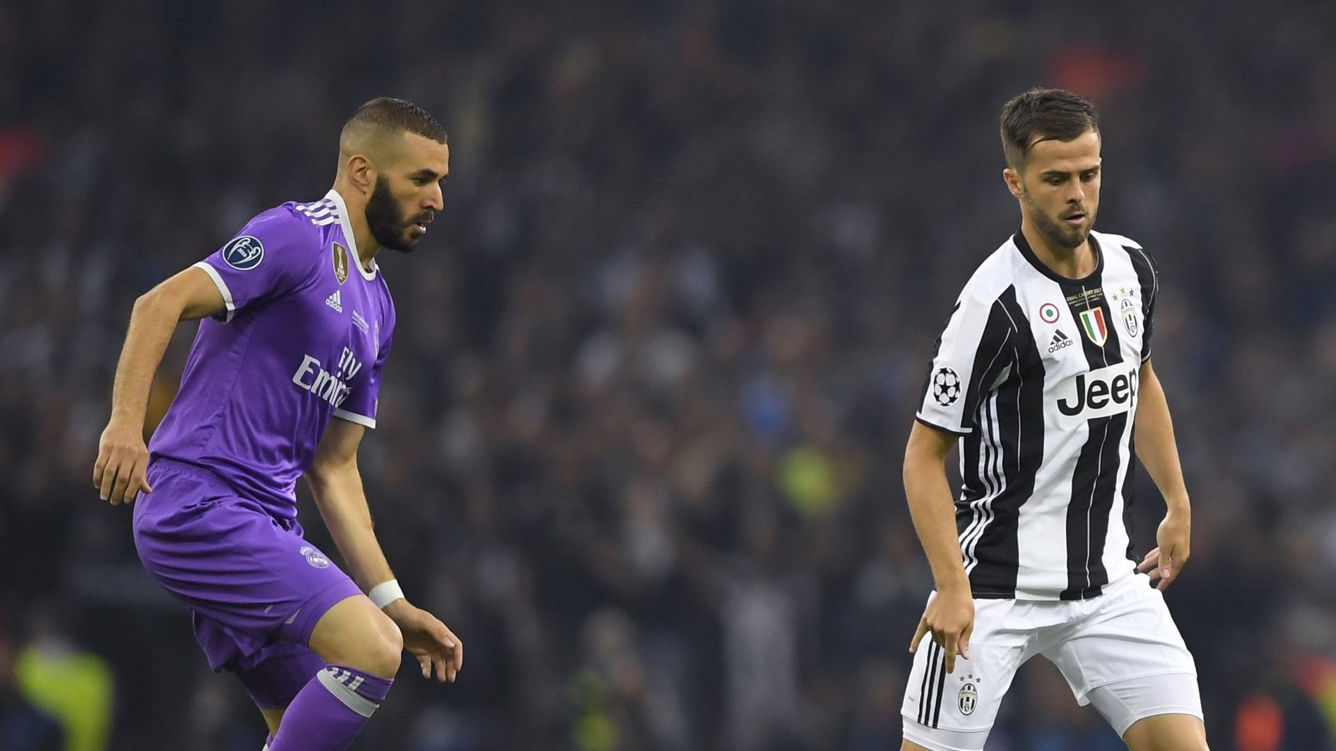 Karim Benzema Miralem Pjanic Juventus Real Madrid UCL 03062017