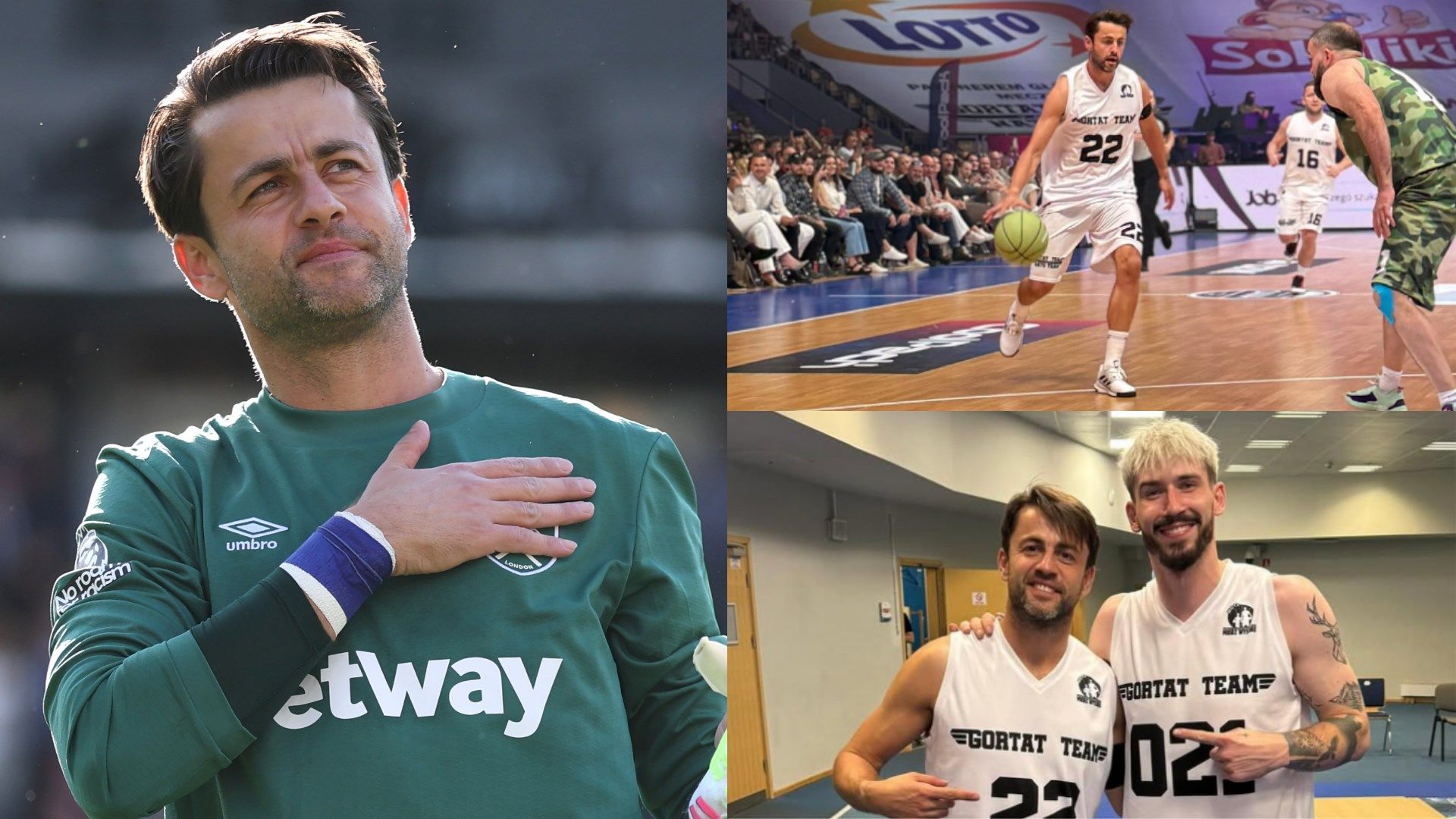Playing basketball against NATO soldiers! Ex-Arsenal goalkeeper Lukasz Fabianski takes up new sport following release from West Ham | Goal.com UK