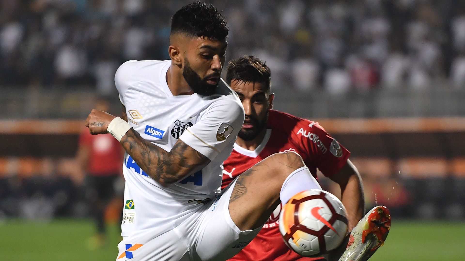 Gabigol Emanuel Britez Santos Independiente Copa Libertadores 28082018
